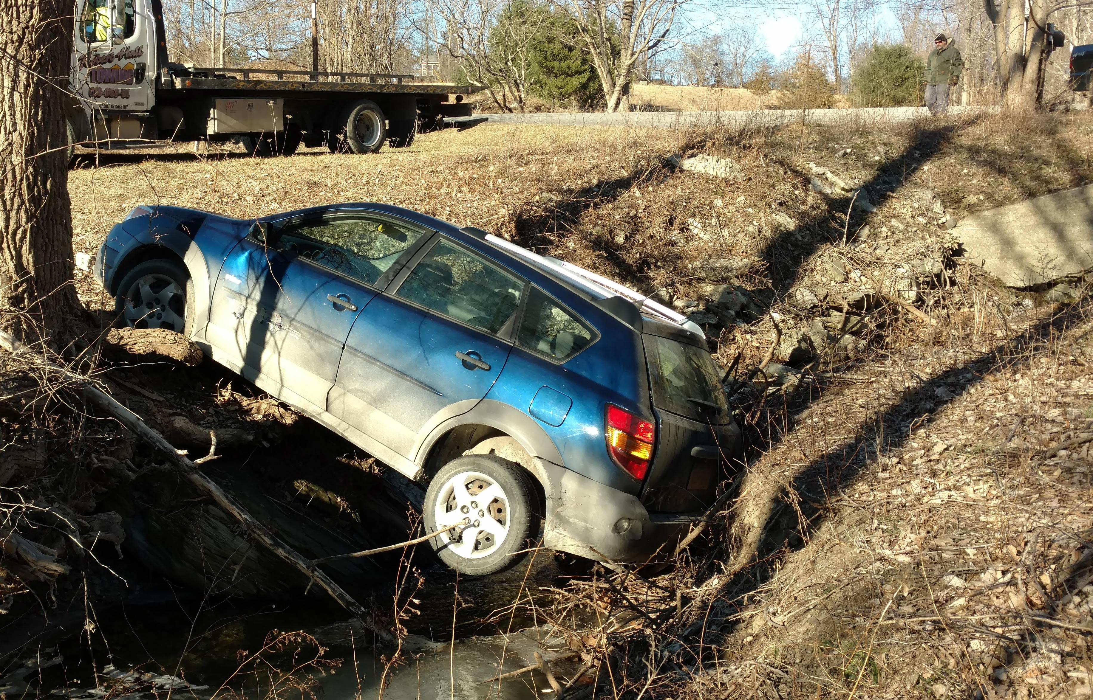 Car in Ditch